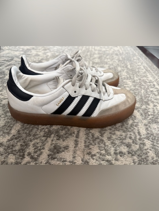 adidas Shoes - adidas Samba Women's White Black with Gum Sole